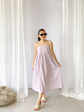 Load image into Gallery viewer, Sweetheart Dress Eyelet Checkered
